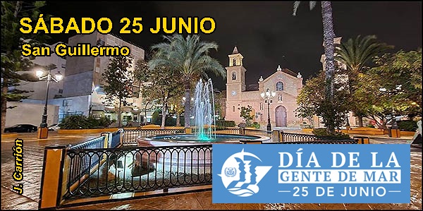 Agenda Sábado 25 de Junio 2022 - Objetivo Torrevieja