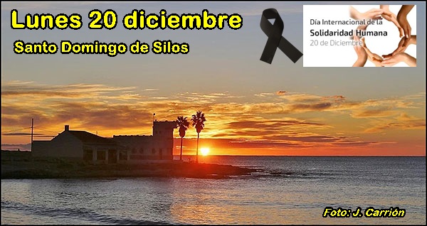 Agenda del lunes 20  de diciembre - Objetivo Torrevieja