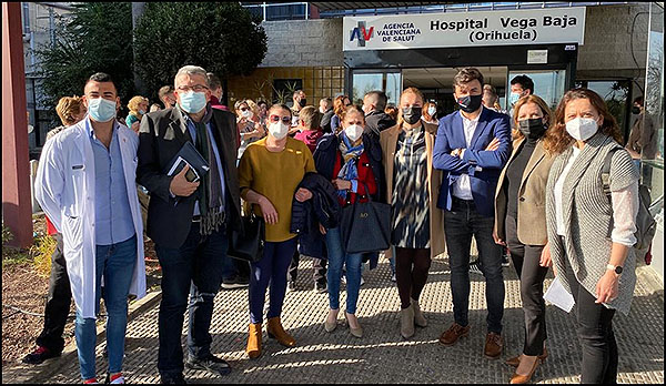 Cs denuncia la situación “insostenible” del hospital de Torrevieja y del de Orihuela