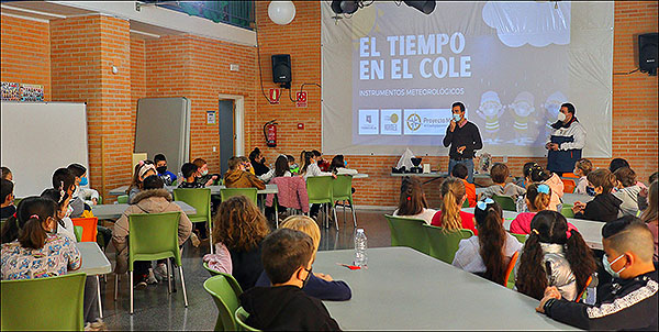 “El Tiempo en el cole” de la mano de Proyecto Mastral