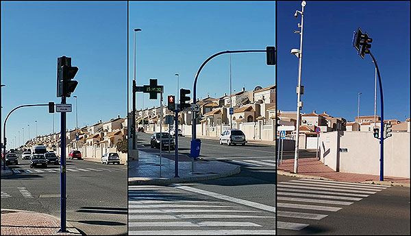 Se completa el sistema semafórico en uno de los puntos más demandados - Objetivo Torrevieja