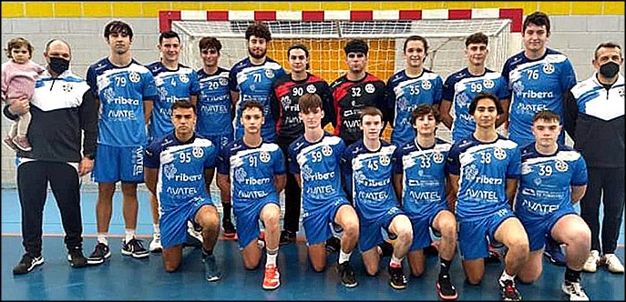 l equipo Juvenil masculino, de Balonmano "Mare Nostrum" clasificado para el Campeonato Autonómico