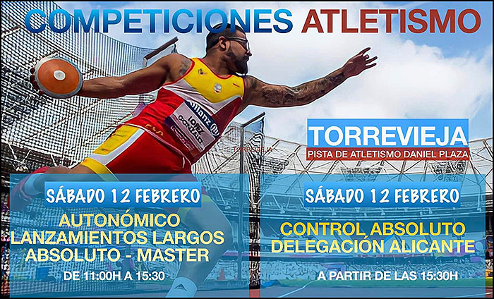 Mañana sábado Torrevieja acoge dos eventos deportivos de carácter provincial