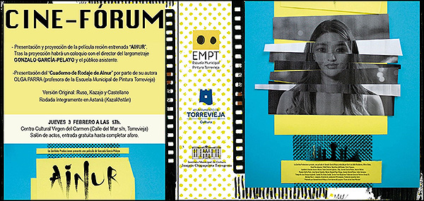 Cine-Forum con la película “Ainur” el próximo jueves