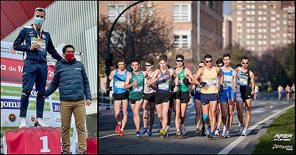 Corchete, mejor marca personal en 20 km marcha y récord de la Comunidad Valenciana