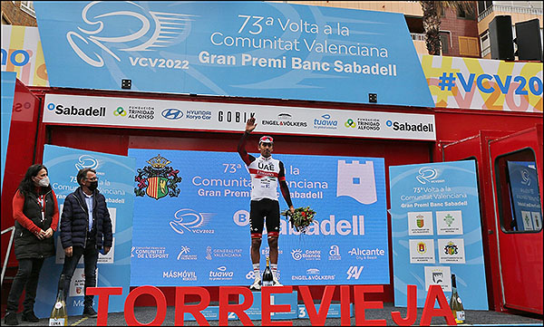 Torrevieja se volcó con la Vuelta Ciclista a la Comunidad Valenciana.