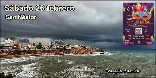 Agenda Sábado 26 de Febrero - Objetivo Torrevieja.
