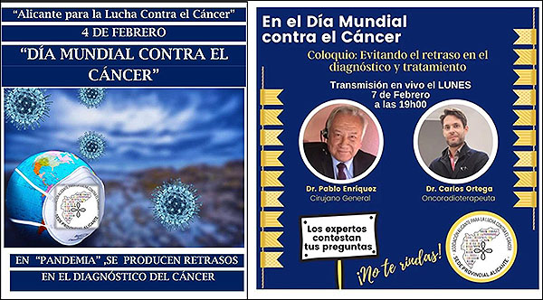 Mañana se celebra el “Día Mundial del Cáncer” - Objetivo Torrevieja