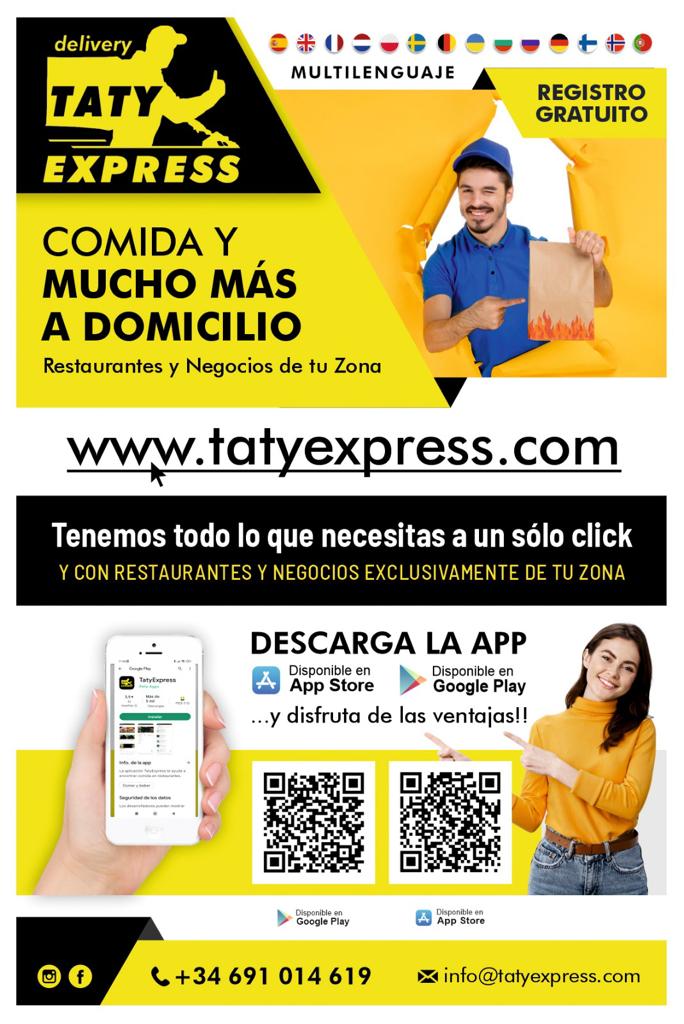 Llega a Torrevieja TatyEspress la oferta más rápida de reparto a domilio.