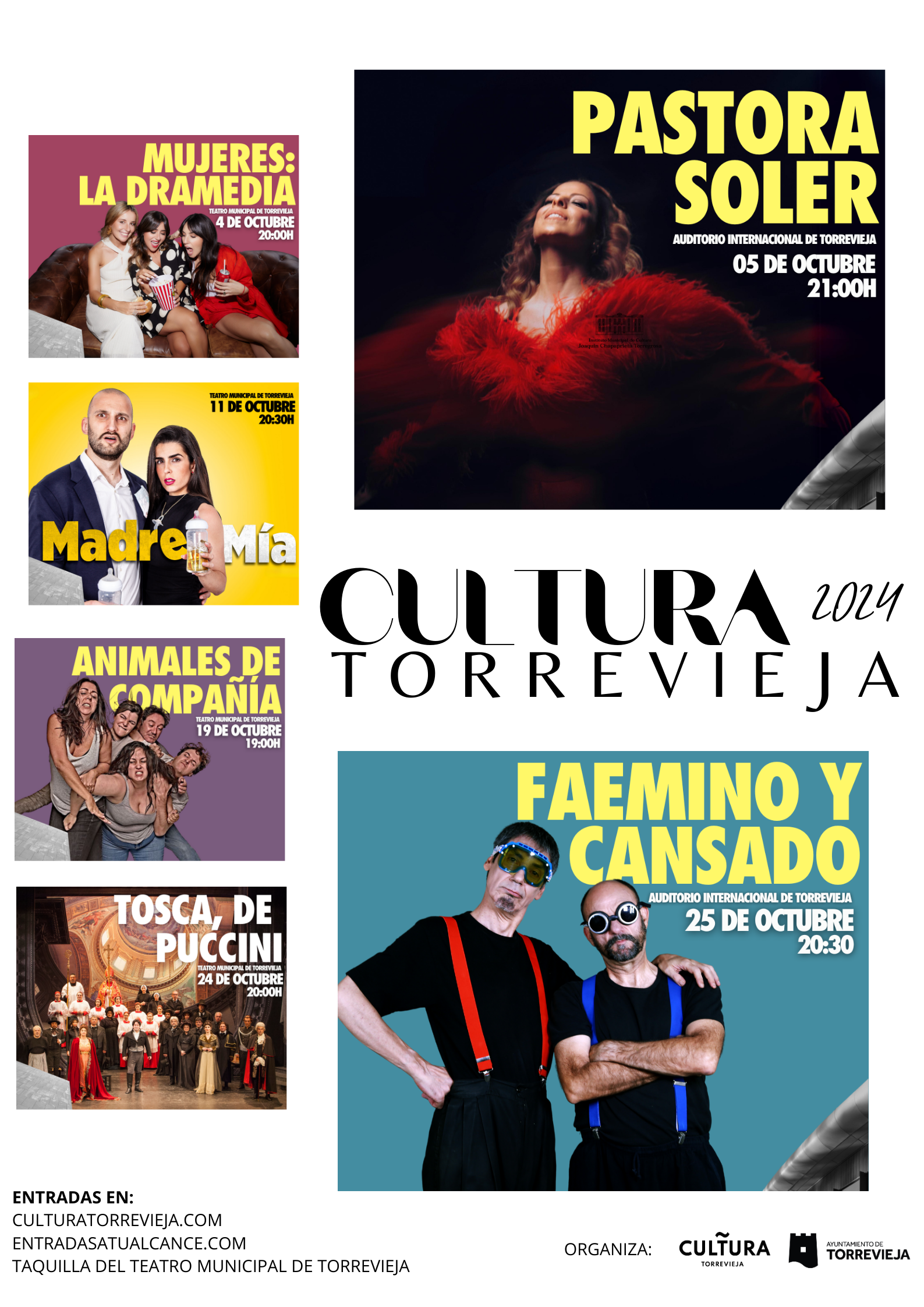 Programación "Cultura Torrevieja" - Septiembre.Diciembre 2024