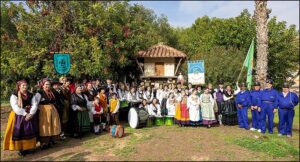 Santa Bárbara recibió el homenaje de los torrevejenses y asturianos residentes en nuestra ciudad