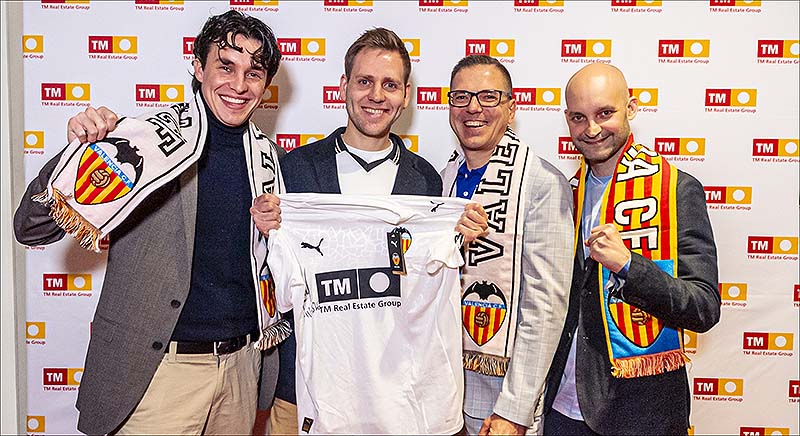 TM Grupo Inmobiliario y el Valencia CF promocionan conjuntamente el estilo de vida mediterráneo con una Watchparty VIP Experience en Berlín