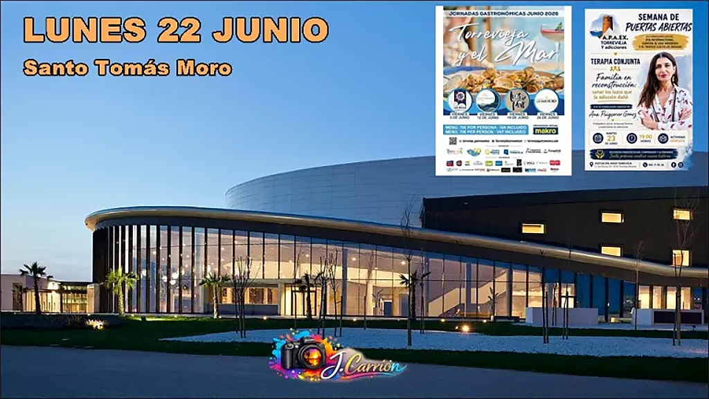 Agenda del lunes 22 de junio